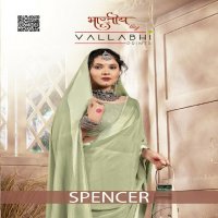 Vallabhi Spencer Wholesale Georgette Indian Ethnic Sarees