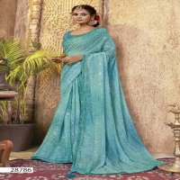 Vallabhi Romy Vol-5 Wholesale Fancy Swarovski Work Indian Sarees