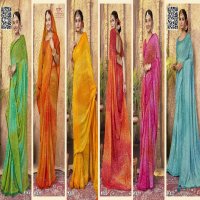 Vallabhi Romy Vol-5 Wholesale Fancy Swarovski Work Indian Sarees