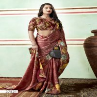 Vallabhi Sharmishtha Wholesale Brasso Fabrics Indian Sarees