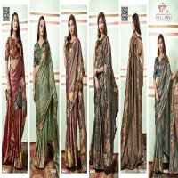 Vallabhi Sharmishtha Wholesale Brasso Fabrics Indian Sarees