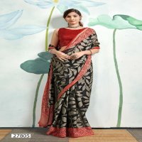 Vallabhi Shivali Wholesale brasso Print With Fancy Swaroski Work Sarees