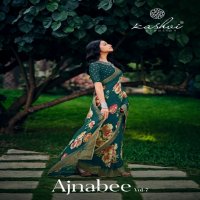 KASHVI CREATION AJNABEE VOL 7 BEAUTIFUL WEAR SAREE COLLECTION