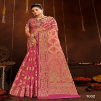 Saroj Orchid Silk Vol-1 Wholesale Tissue Organza Sarees