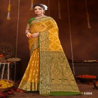 Saroj Orchid Silk Vol-1 Wholesale Tissue Organza Sarees