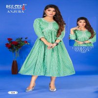 Dee Cee Anjuba Wholesale Long Flared Kurtis Collection