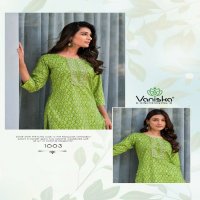 Vaniska Charming Vol-1 Wholesale Heavy Reyon Foil Print Long Kurtis