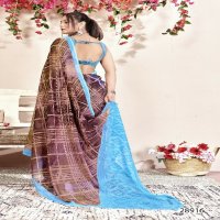 Vallabhi Manasvi Vol-3 Wholesale Georgette Fabrics Ethnic Indian Sarees