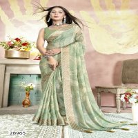 Vallabhi Jiya Vol-2 Wholesale Moss Georgette Ethnic Indian Sarees