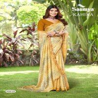 saumya kahina beautiful chiffon brasso saree online