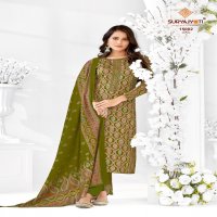 SURYAJYOTI KALKI VOL 15 NECK EMBROIDERY WORK 3PCS SALWAR SUITS