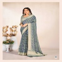 kiyra saree pikaso siroski work brasso saree collection