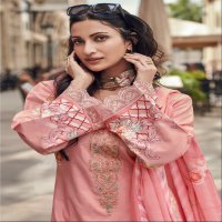 aayka by the hermitage embroidery work lawn cotton suits