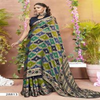 Vallabhi Ashmika Vol-1 Wholesale Brasso Fabrics Ethnic Sarees