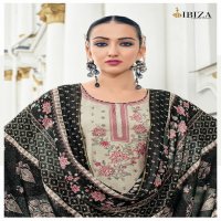 Ibiza Iznik Vol-4 Wholesale Pure Simar Muslin With Handwork Salwar Suits