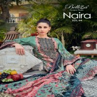 BELLIZA DESIGNER NAIRA VOL 64 COTTON DIGITAL PRINTS MODERN PAKISTANI DRESS