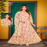 Dee Cee Kismat Wholesale Full Flared Long Ghera Kurtis With Dupatta