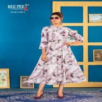 Dee Cee Popcorn Wholesale Long Ghera Kurtis