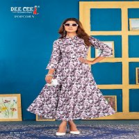 Dee Cee Popcorn Wholesale Long Ghera Kurtis