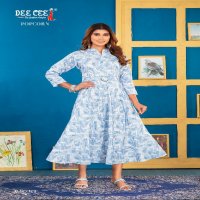 Dee Cee Popcorn Wholesale Long Ghera Kurtis