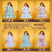 Dee Cee Anarkali Wholesale Nayra Cut Kurtis Catalog