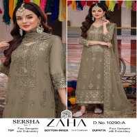 zaha sersha vol 7 georgette modern pakistani salwar kameez material