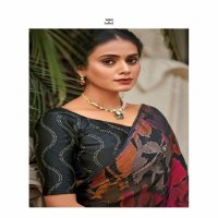 kashvi creation vallabhi moss brasso regular wear saree wholesaler