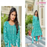 Poonam Vamika Wholesale Heavy Reyon Slub Kurtis With Pant And Dupatta