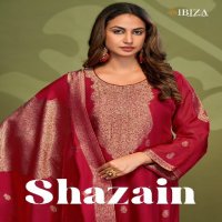 Ibiza Shazain Wholesale Pure Banglory Silk With Handwork Salwar Suits