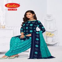 Baalar Bandhni Patiyala Wholesale Pure Cotton Patiyala Dress Material