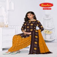 Baalar Bandhni Patiyala Wholesale Pure Cotton Patiyala Dress Material