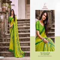 tulsi by kiyra major georgette colourful saree collection