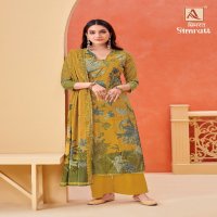 simratt by alok viscose attractive look modern pakistani dress material