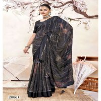 Vallabhi Vinodini Wholesale Georgette Fabrics Ethnic Sarees