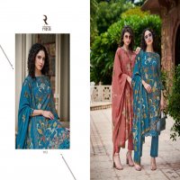 Riana Nusrat Wholesale Pure Muslin With Embroidery Work Salwar Suits