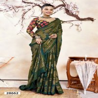 Vallabhi Navyashri Wholesale Brasso Fabrics Indian Sarees