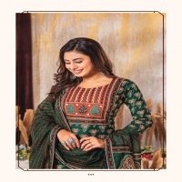 MAYUR CREATION AJARAKH VOL 3 COTTON THREAD WORK READYMADE 3PCS SET