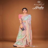 alaska vol 2 by kashvi creation classic look zari border saree