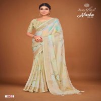 alaska vol 2 by kashvi creation classic look zari border saree