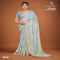 alaska vol 2 by kashvi creation classic look zari border saree