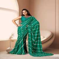 amrita by kashvi creation dull moss women indian saree exports