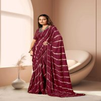 amrita by kashvi creation dull moss women indian saree exports