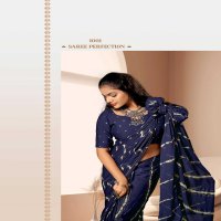 amrita by kashvi creation dull moss women indian saree exports