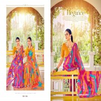 kiyra nazakat colourful heavy simmer saree for women