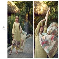 lavender AIQA lifestyle musline solid design premium pakistani dress material