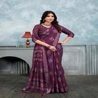 stylewell anupama vol 5 linen printed stylish saree for women