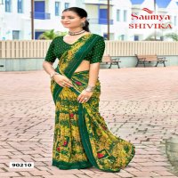 Saumya Shivika Wholesale Heavy Weightless Ethnic Indian Sarees