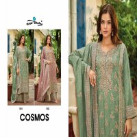 Your Choice Cosmos Wholesale Free Size Stitched Festive Suits