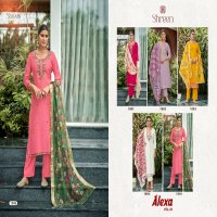 Shreen Alexa Vol-3 Wholesale Designer Roman Silk 3 Piece Salwar Suits