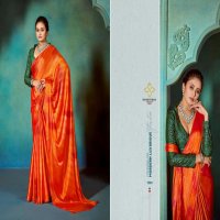 glaze bandhni by shubh shree creation chiffon new saree design 2024